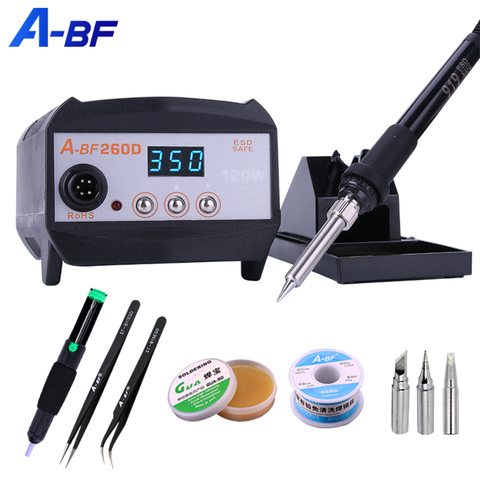 A-BF 260D High Frequency Soldering Station Industrial Welding Machine Station 120W LED Digital Fast Heat Up With Full Kit Tools ► Photo 1/6