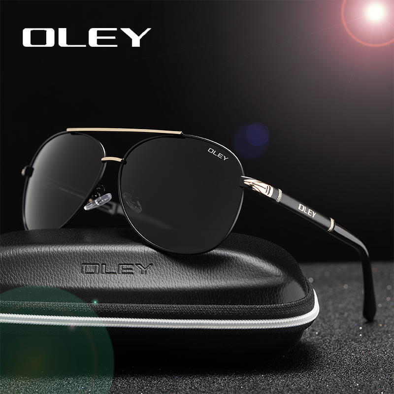 Fashion Guy Sunglasses OLEY Polarized Classic Women Sunglasses Luxury Box New 