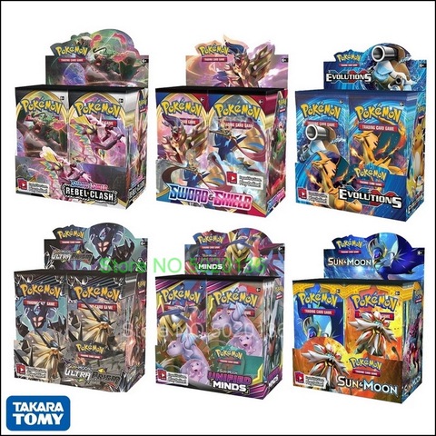 324Pcs/ Pokemones Card Collectible Cartas Newest Cards Evolutions Sun & Moon Sword & Shield Table Card Game ► Photo 1/1