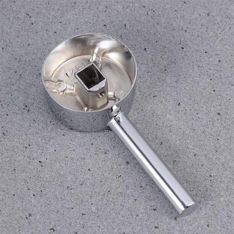 1pc Kitchen Faucet Cold And Hot Faucet Mixing Water Valve Handle Basin Faucet - Type E  (Silver) ► Photo 1/6