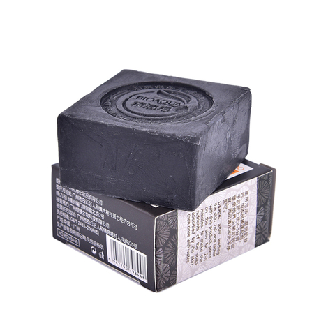 Black Bamboo Charcoal Soap Face Body Clear Whitening Soap Treatment Skin Care ► Photo 1/6