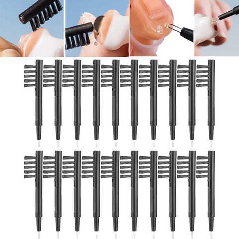 20pcs Hearing Amplifier Cleaning Brush with Wax Loop Magnet Hearing Aid Brushes Accessory Ear Care Tools Health Care ► Photo 1/6