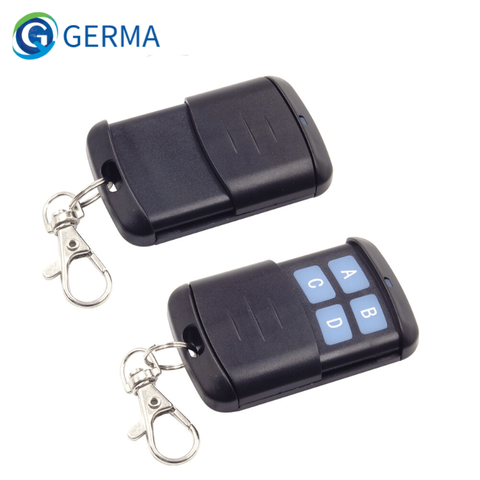 GERMA 433MHz 4 CH Button EV1527 Remote Control Switch RF Transmitter Wireless controllor remoto For Smart Home Garage Opener ► Photo 1/6