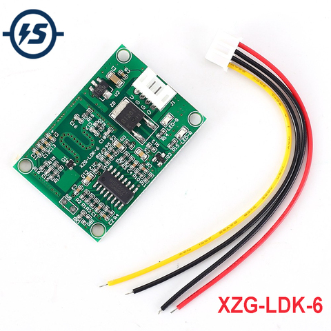 Microwave Radar Sensor Module 20W Voltage Output Switch Controller 5.8GHz DC 3.3V 5V 9V 12V 3/4 Wires ► Photo 1/6