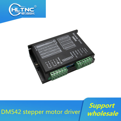 High quality 1 pcs DC20-50V 4.2A DM542 stepper motor driver motor controller  for Nema23 motor ► Photo 1/3