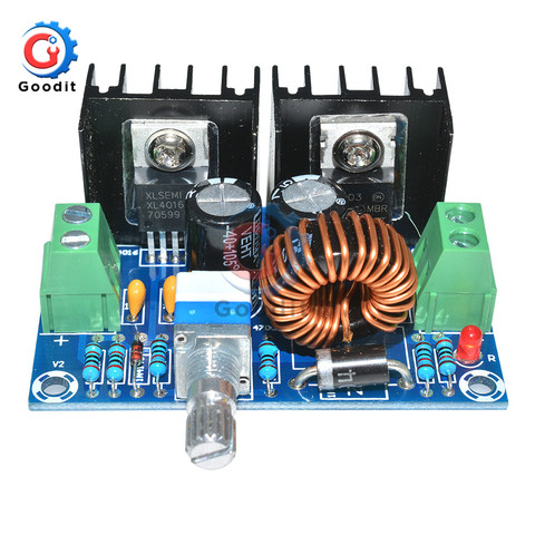 DC-DC Step Down Buck Converter Power Supply Module XH-M401 XL4016E1 PWM Adjustable 4-40V To 1.25-36V Step Down Board 8A 200W ► Photo 1/6