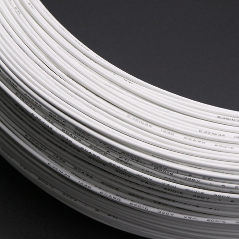 20M/50M 12awg-22awg High Temperature PTFE UL1332 Wire Oil and acid resistance FEP Tinned copper wire ► Photo 1/2