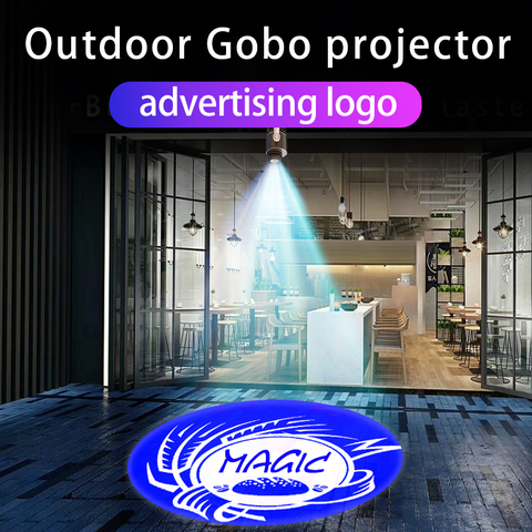 Logo Projector Pattern Glass Lens Advertising Text Gobo Lens Customized Sign Projector Lenses ► Photo 1/6