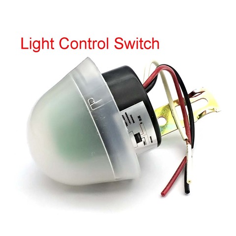 Automatic Auto On Off Photocell Street Light Switch DC AC 220V 50-60Hz 10A Photo Control Photoswitch Sensor Switch ► Photo 1/5