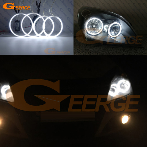 Excellent Ultra bright CCFL Angel Eyes kit halo rings For OPEL Astra H 2004 2005 2006 2007 pre facelift Halogen headlight ► Photo 1/6