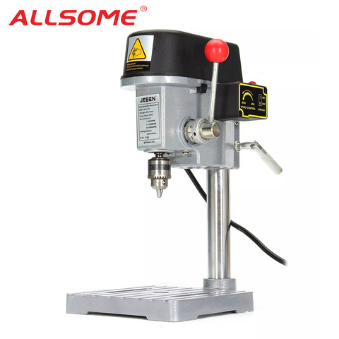 ALLSOME 220V 340W Electric Drill Stand Mini Table Top Bench Drill Stand Holder DIY Bracket Fixed Frame ► Photo 1/6