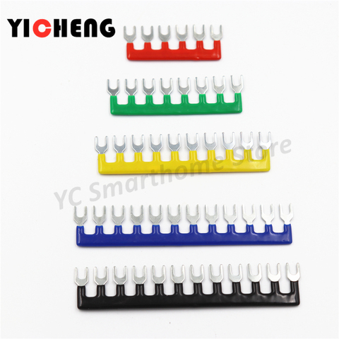 5Pcs TB15A TB25A Short Circuit Insulated Terminal Chip Strip Wiring Connecting Bar   wire connector  electric wire conector ► Photo 1/6