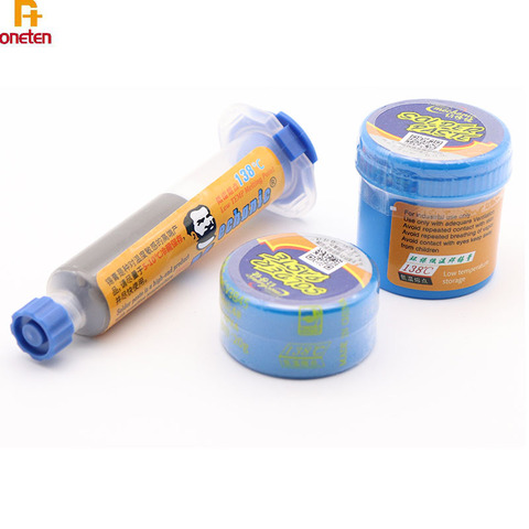 Mechanic Solder Paste  Low Temperature 138 Degrees Environmentally For PCB Motherboard CPU Rework Solder Paste Rosin Flux ► Photo 1/5