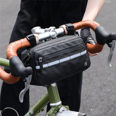 Rhinowalk Handlebar Bag Bicycle Bag Frame Pannier Bag Waterproof Multifunction Portable Shoulder Bag Cycling Bag Bike Accessorie ► Photo 1/6