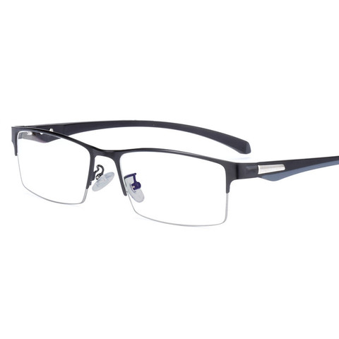 Myopia Glasses Frame Men TR Optical Plain Glasses Men Half-frame Spectacle Frame ► Photo 1/1