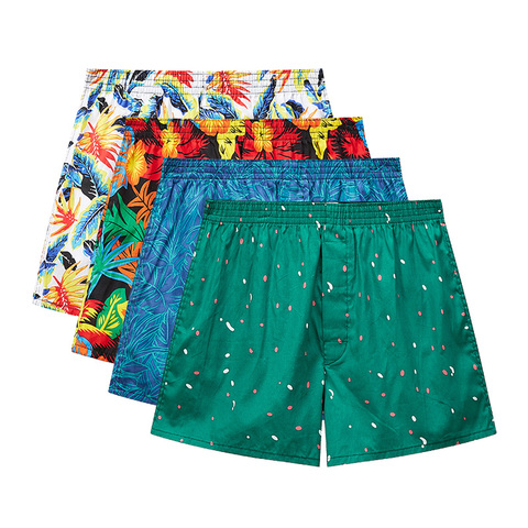 Man's Classic Basics New High Quality 100% Cotton Sleep Shorts Men Casual Loose Pants Summer Classic plaid Home Underwear 10 ► Photo 1/6