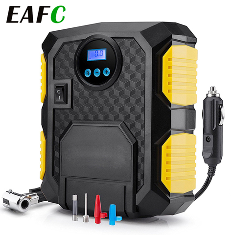 Digital Tire Inflator DC 12 Volt Car Portable Air Compressor Pump 150 PSI Car Air Compressor for Car Bicycles Motorcycles ► Photo 1/6