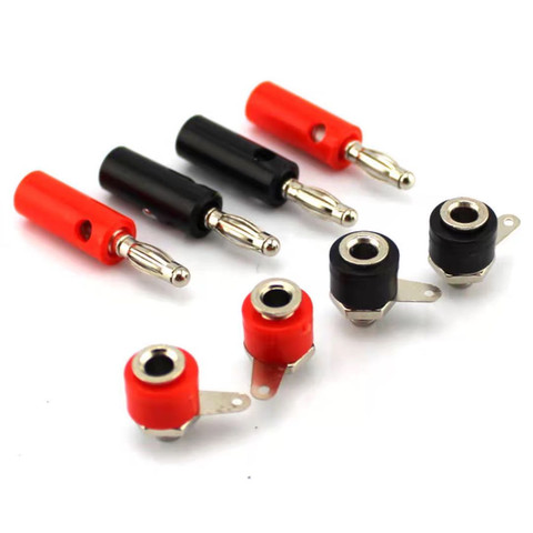 1set Male And Female J072 4mm Banana Plug Male And Female To Insert Connector Banana Pin DIY Model Parts ► Photo 1/4