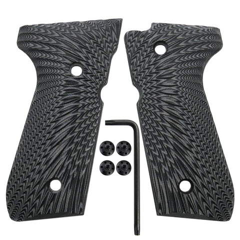 1pair G10 Grips 92fs Grips , 92 Fs, M9, 92a1, 96a1, Full Size Gun Grips with Screws , Sunburst Texture ► Photo 1/6