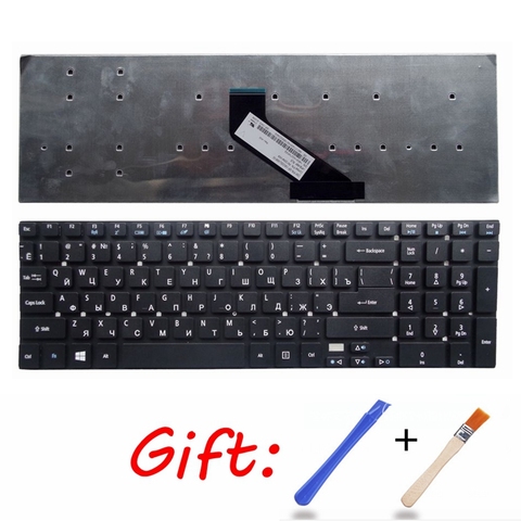 Russian Laptop Keyboard for Acer E15 E5-572 KB.I170A.402 KB.I170G.310 MP-10K33SU MP-10K33SU-5281 MP-10K33SU-6981W v3-572 RU ► Photo 1/6