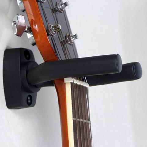 1 Pcs Guitar Hanger Hook Holder Wall Mount Stand Rack Bracket Display Guitar Bass Screws Accessories ► Photo 1/6