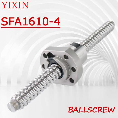 C5 SFA1610 BallScrew End Machined WIth BallNut 250mm -2000mm Anysize Roller Screw End Machining With Single Ball Nut For CNC ► Photo 1/6