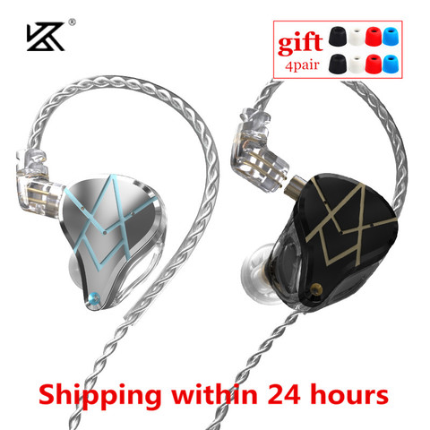 KZ ASX 20BA Earphones 20 Balanced Armature Noise Cancelling Sport Headset Music Gaming Earbuds KZ ASF ZSX C10 PRO AS16 AS12 CA16 ► Photo 1/6