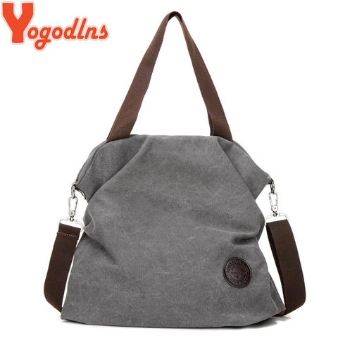 Yogodlns Women Corduroy Canvas Tote Ladies Casual Shoulder Bag Foldable Reusable Shopping Bags Beach Bag Female Cotton Cloth bag ► Photo 1/6
