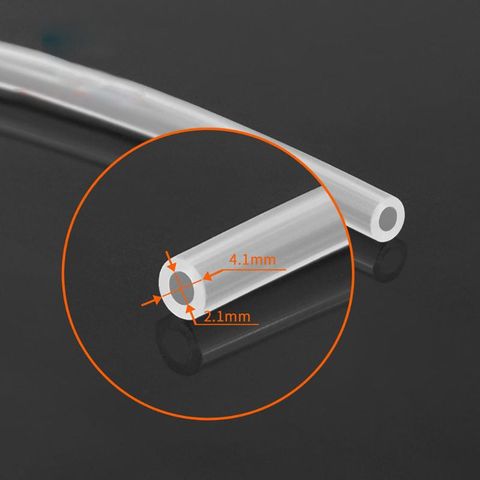 1M Tube 3D Printer Accessories PTFE Tube PiPe Remote Nozzle Feeding Tube 2mmX4mm High Temperature Resistance QX2B ► Photo 1/5