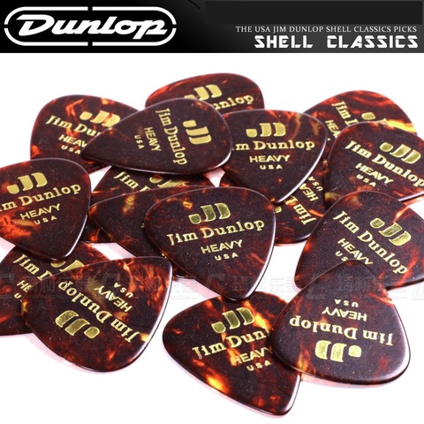 Dunlop Celluloid Classic Guitar Pick Plectrum Mediator, 4 Thickness Available ► Photo 1/1