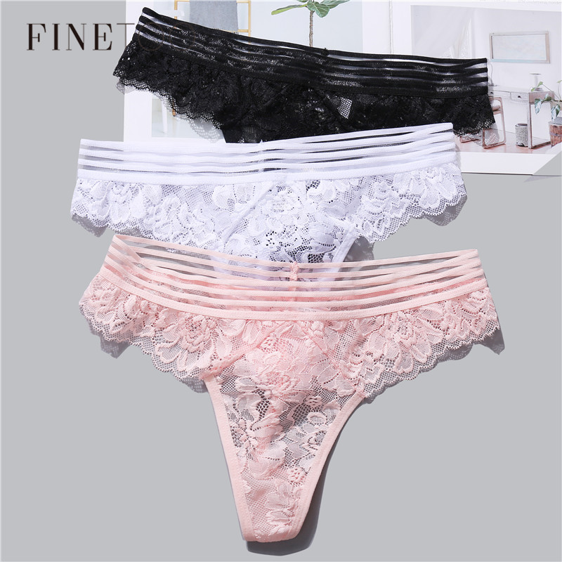 Fashion Women's Lace Panties Underwear Thongs Lingerie G-string Floral Briefs