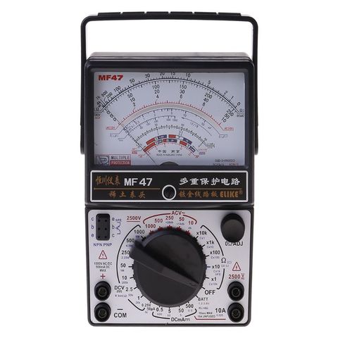 Mechanical Pointer Type Multimeter Measurement AC DC Ohmmeter MF47/JO411 Tester ► Photo 1/6