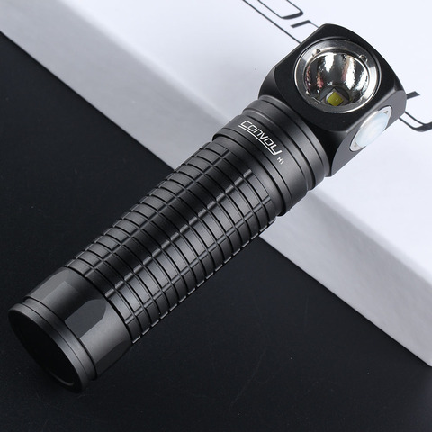 Convoy H1 with CREE XML2 LED Flashlight + Head Lamp 18650 Flash Light Torch Head Light Camping Fishing High Powerful Latarka ► Photo 1/6