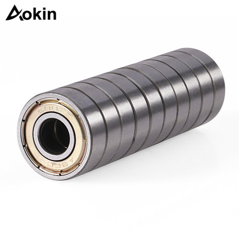 10pcs 608ZZ Steel Ball Bearing Double Shielded Miniature High-carbon 3D Printer Parts ► Photo 1/6