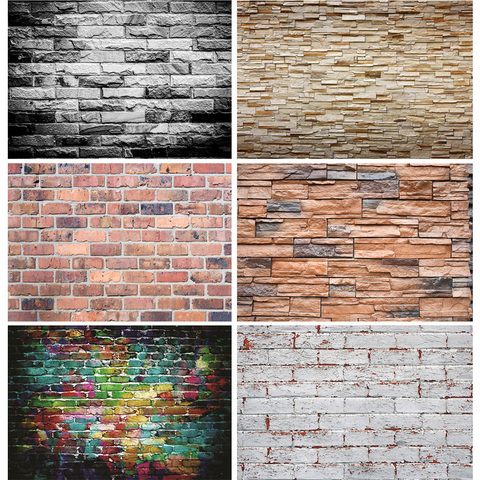 SHENGYONGBAO Art Fabric Photography Backdrops  Brick Wall Theme Photo Studio Background 20223TT-03 ► Photo 1/6