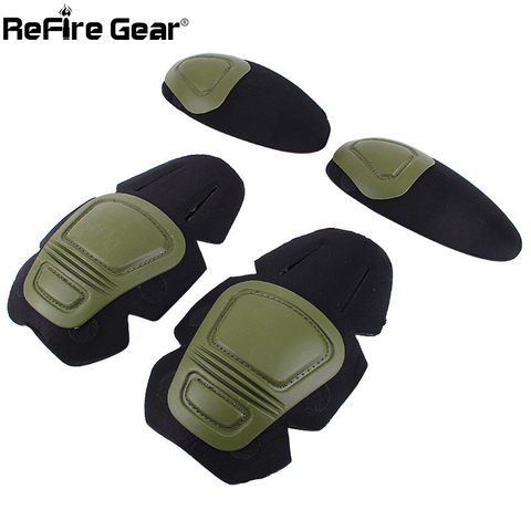 ReFire Gear Tactical Uniform Knee Pads Elbow Pads Frog Suit T-shirts Pants Army Military  Airsoft Combat Paintball Accessories ► Photo 1/6