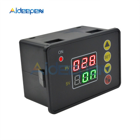 AC 110V 220V 12V 24V Digital Time Delay Relay LED Display Cycle Timer Control Switch Adjustable Timing Relay Time Delay Switch ► Photo 1/6