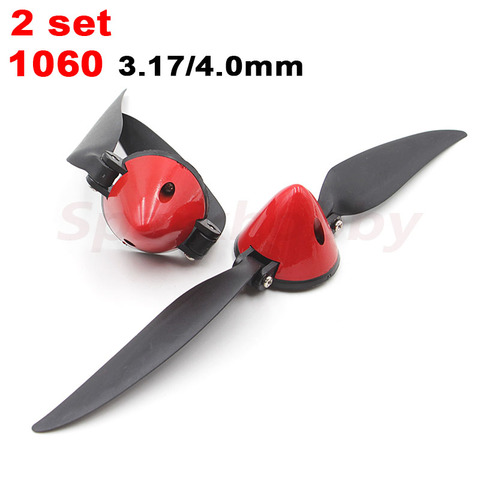 2set SPARKHOBBY 1060 10x6 Folding Propeller 2-Blades 742308 Props D42.5x4mm Plastic Spinner For RC Airplane Powered Glider Spare ► Photo 1/6