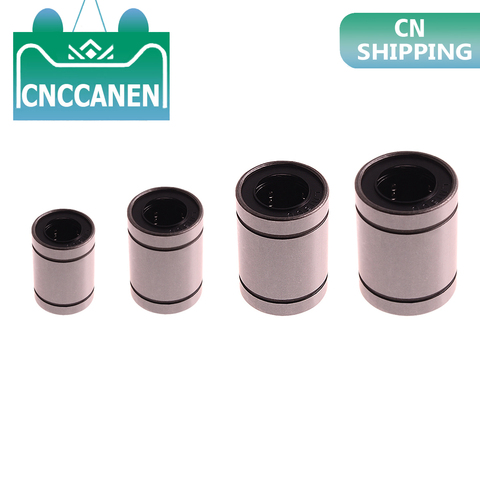 1PC LM8UU LM10UU LM16UU LM6UU LM12UU LM3UU Linear Bushing 8mm CNC Linear Bearings for Rods Liner Rail Linear Shaft parts ► Photo 1/5