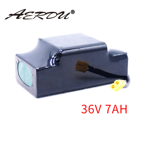 AERDU 36V 10S2P 7Ah FOR Balance Twist car High power&capacity 42V 18650 lithium battery pack scooter wheelbarrow with 15A BMS ► Photo 1/6