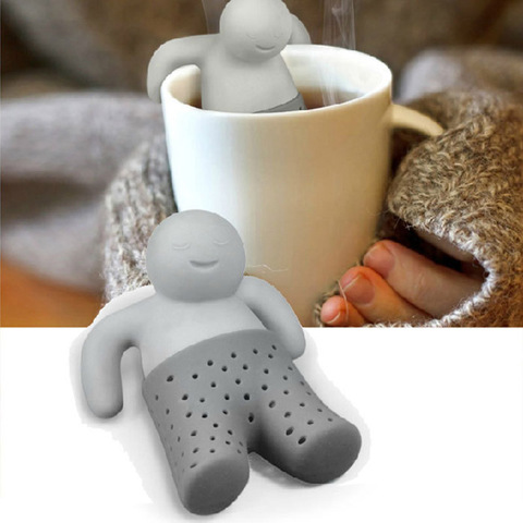 Silicone Tea Strainer Interesting Life Partner Cute Teapot Tea Filter Infuser Brewing Teapot Tea Accessories ► Photo 1/5