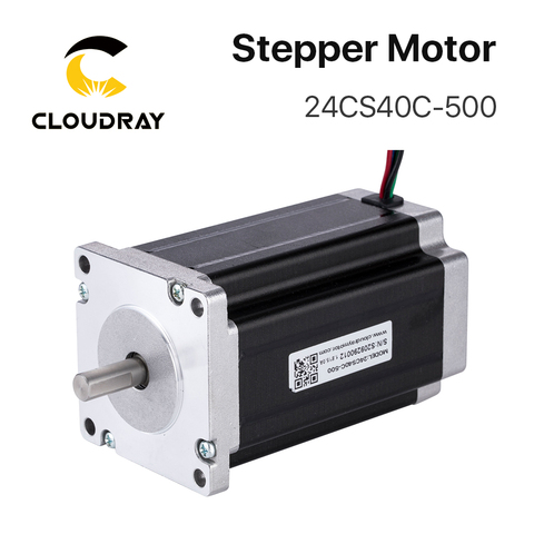 Nema 24 Stepper Motor 60mm 400N.cm 2Phase 5A Stepper Motor 4-lead  Cable for CNC Router Engraving milling machine 3D printer ► Photo 1/6