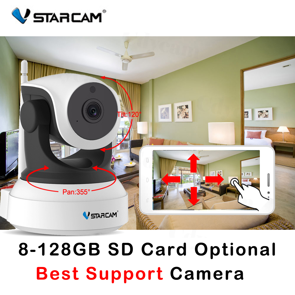 VStarcam Wireless C7824WIP 720P WiFi IR Indoor Network Home Security Camera 