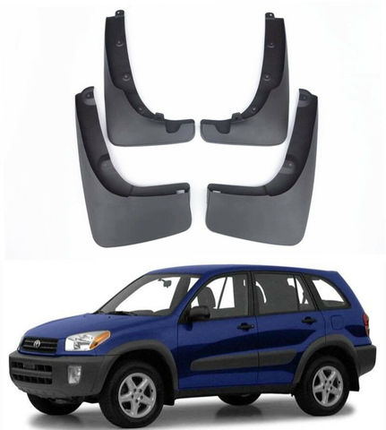 4 x Car Mudguards Mud Flaps Splash Guards fender Car Accessories For Toyota RAV4 2000-2005 ► Photo 1/6