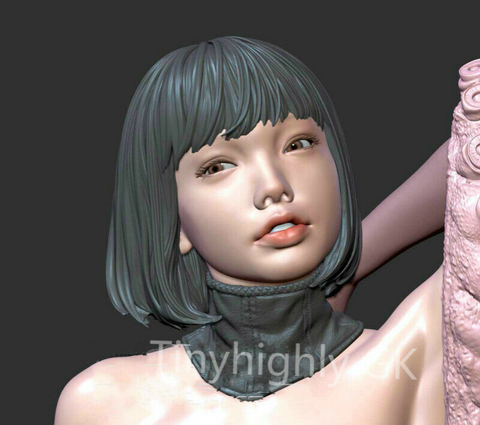 Resin Figure Kit 1/8 Original Character Octopus Girl Unpainted Garage Resin Model Kit ► Photo 1/1