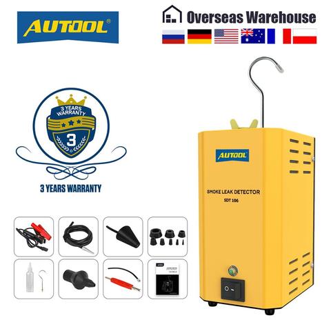 AUTOOL Original SDT106 Car Smoke Leak Detector Automotive EVAP Leakage Gas Leakage Locator Oil Pipe Generator Diagnostic Tool ► Photo 1/6