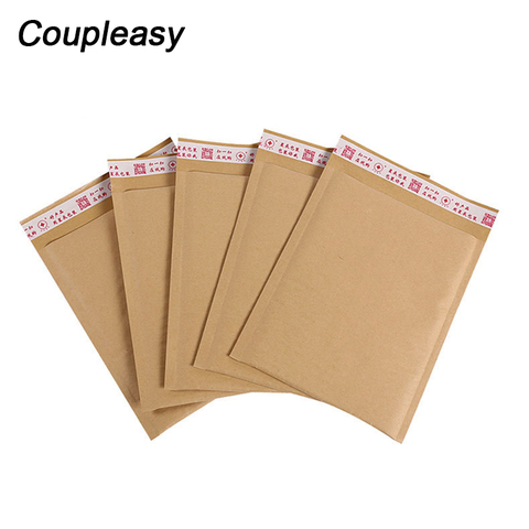 100Pcs Natural Kraft Paper Bubble Envelope Shockproof Bubble Mailer Self Seal Adhesive Shipping Mailing Bags Business Supplies ► Photo 1/6
