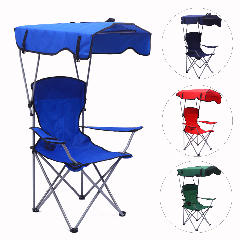 Arm Chairs, Portable Chair With Canopy And Footrest