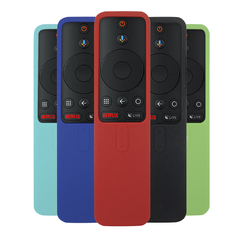 Covers for Xiaomi Mi TV Box s Bluetooth Wifi Smart Remote Control Case Silicone Shockproof Protective Skin-Friendly ► Photo 1/6