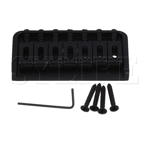 83mm length Fixed Bridge for 7 String Electric Guitar Replacement Black ► Photo 1/3